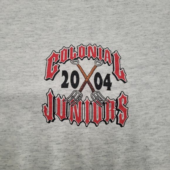 VTG Y2K 2004 Cattle Show Muscle Bull T-Shirt Mens M Weird Cartoon Graphic Tee - Picture 4 of 11